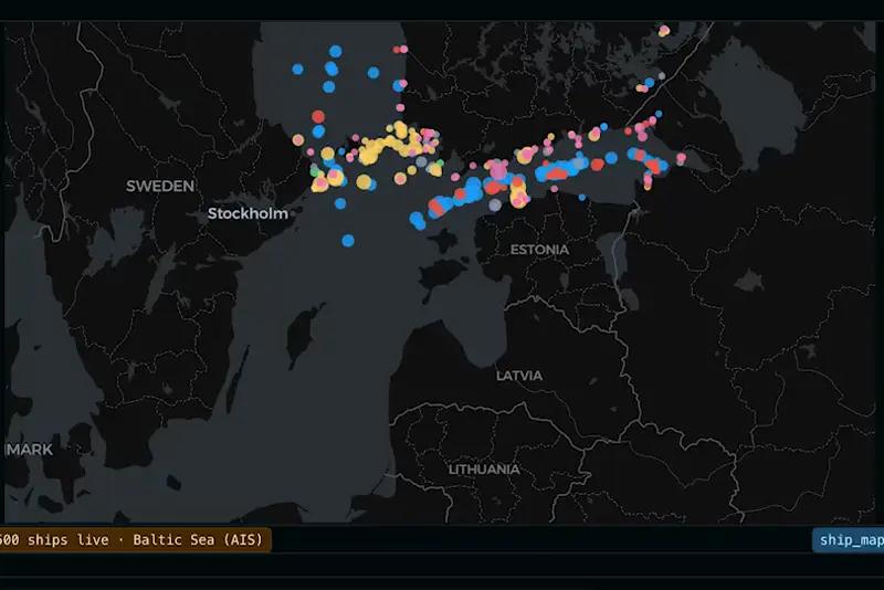 500 ships live in the Baltic Sea